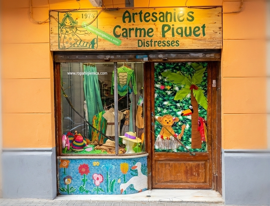 Tienda Artesanies Carme Piquet, Major de Sarrià 222, Barcelona